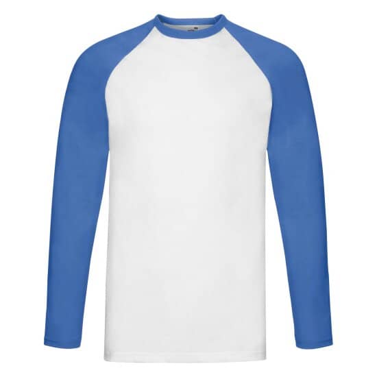 Fruit of the Loom Long Sleeve Baseball T